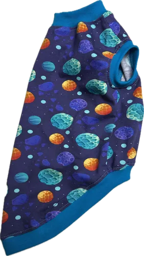 бавовна футболка планети розмір XL за 410 грн - одяг для кота сфінкса