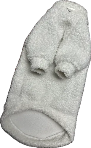 поларкаракуль худі білий розмір M за 550 грн - одяг для кота сфінкса